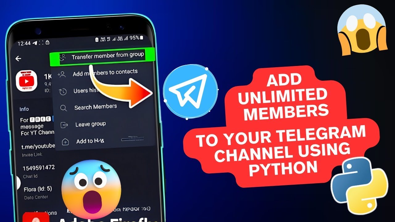 Add Unlimited Members In Your Telegram Group/Channel